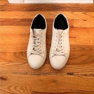 White Leather Sneakers